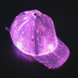 Fiber optic hat