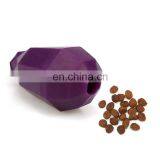 IQ Treats Puzzle Toy Bounce Eggplant Shaped Treats Dispenser Interactive Toy Dog Toy thumbnail-1