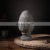 Good Choose Garden Decorative Finial Crafts Pine Cone Statue Custom Antique Home Decoration Pieces thumbnail-1