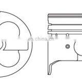 Engine Piston Kit CL Piston 3 Cyl Bore Dia. 76.00mm 993CC Ring 13011-87717 1310187725 13101-87727 13102-87712 13101-87725 thumbnail-2