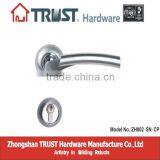 ZH002:TRUST Zinc Alloy Lever Door Handle With Escutcheon thumbnail-1