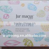 Paper Gift Box With Leather Texture