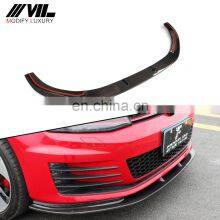 Modify Luxury Car Carbon Fiber Front Lip for VW MK7 GTI thumbnail-1