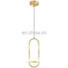 Creative Gold Light Chandelier LED Decoration Metal Chandelier For Home Restaurant