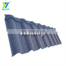 Milano Pure Blue Color Stone Coated Metal Roofing Prefab Villa House Use Galvalume Roofing Sheet Direct Sale From Manufacturer thumbnail-4
