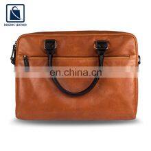 Genuine Leather 15 Inch Laptop Bag for Men thumbnail-3