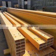 Anti-Corrosion Structural FRP Square Tube Fiberglass Pole FRP Fiberglass Pipes thumbnail-3
