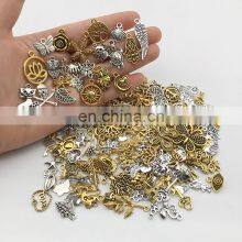 Vintage Mixed Metal Animal Birds Charms Beads Handmade DIY Bracelet Pendant Necklace Clasp Jewelry Making Findings thumbnail-4