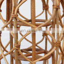 Vietnam Supplier Candle Holder Rattan Natural Lantern 100% Eco-friendly Candlestick Holder in Bulk Handicraft European Style thumbnail-2
