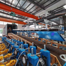Galvanized Steel High Frequency Seam Welded Pipe Rolling Machine thumbnail-2