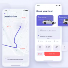 Award Winning Taxi Booking App Design | Android Taxi App thumbnail-2