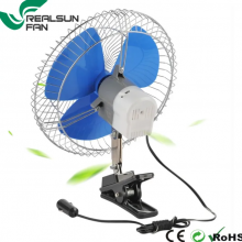 DC 12V 24V Car Fan Oscillating Portable Auto Car Fan 8 Inch Mini Car Fan With Switch（Wechat:13510231336 Whatsapp:008613510231336） thumbnail-2