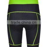 Size YXS To 6XL Ladies Black /Green Design Breathable Cycling Jersey Shorts thumbnail-2