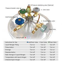 New Zealand YDZ-175 Automated Liquid Nitrogen Storage-liquid Nitrogen Dewar Tank thumbnail-4