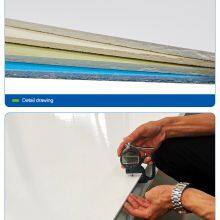 High Strength FRP Fiber Silicate Wrap Cloth GFRP Slide Tent Manhole Zip Swimming Fiberglass Panel 300m Plastic Grating FRP Panel thumbnail-2