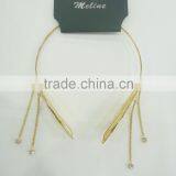 FASHION LEAVES RHINESTONE HAIR BAND thumbnail-1