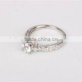 2016 New Model Wedding 925 cz Ring Gold Plated Jewelry thumbnail-3