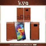 Shenzhen KVQ Factory Exclusive Design Luxury Fabric Wallet Case for Huawei Honor 7