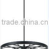 Iron Edison Bulb Suspended Pendant Light thumbnail-3