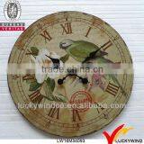 Beautiful Craft French Vintage Cheap Decorative Wall Clock