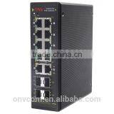 1000M Base-FX and 10/1000M Base-TX Industrial Ethernet Switch POE Switch thumbnail-2