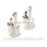 PRIMERO 2015 Jewelry Acoustic Guitar Cufflinks Crystal Guitar Cufflinks Sports Cufflinks Fashion Clothing Luxury Gift Cufflinks thumbnail-3