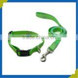 Manufacturer Customized Pet Collars Leashes Type Sublimation Polyester Webbing Dog Collar Leash thumbnail-3