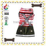 Sailor Stripe Dress for Girl Dogs High Quality Puppy Dress thumbnail-5