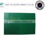 Fashion Green Color Embossed Leather Patches for Bag