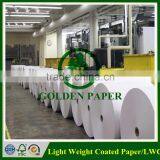 100% virgin wood pulp C2S white couche paper art paper