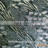 Bronzing Design Flock Fabric for Draw Bar Box