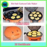 2013 Hot Sale Updated DIY Household 7 Cakecups Cute Cartoon Cups Cake Maker