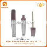 Fashionable Style Electroplate Light Purple Cap Empty Acrylic Cosmetic Lip Gloss Tube thumbnail-2
