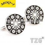 TZG00210 Fashion Enamel Cufflink thumbnail-1