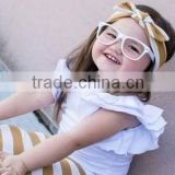 Personalized Kids Girls t Shirt Wholesale Ruffle Sleeves Cut t Shirt Kids thumbnail-3