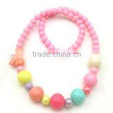 >>Best Selling Pretty Kids Bead Bubble Necklace/ thumbnail-1