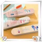 Big Sliding Tin Box/cute Children Cartoon Metal Pencil Box