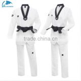 2016 Factory wholesale fashionable taekwondo dobok clothes child adult
