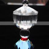 New Product Crystal Glass Sugar Bowl With Lid Table Decoration