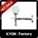 KYOK Golden Color Crystal Design Cutain Wall Hooks ,iron Metal Curtain Hooks,home Decoratitive Curtain Hooks thumbnail-4
