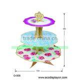 POP Three-tiers Cardboard Cupcake Display Stands
