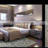 Wholesale Wool Hand Tufted Living Room Custom Carpet Rug (160L YX455C T699 5) thumbnail-3