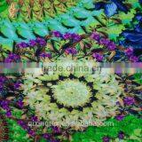 Flower Digital Printing Jersey Fabric Breathable Sportwear Fabric Women Dresses