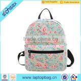 2016 New Design Fashion School Bag Canvas Stylish College Backpack thumbnail-2