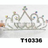 Bulk Princess AB Colored Rhinestone Birthday Tiaras for Adults Girls thumbnail-1