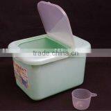 Plastic Kitchen Rice Box,rice Bin,rice Container With Wheel
