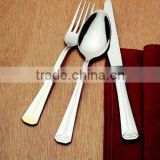 hot selling zinc alloy metal soup spoon