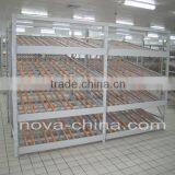 Flow Through Racking