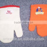 promotional high quality cheap price cotton oven mitt,beautiful oven mitts