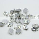 Factory Price Polygon Shape Crystal Sew on Glass Stone for Sewing Dress thumbnail-2